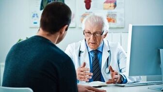 Konzultácia s lekárom s problémami s účinnosťou